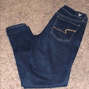 American Eagle High Rise Jeggings Size 12